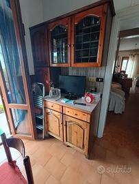 cucina completa di elettrodomestici 