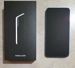 Samsung Galaxy S25 Plus-Come Nuovo -Scatola, cover