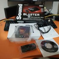 SCHEDE AUDIO CREATIVE USB  e interna come da foto