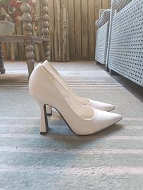 Scarpe décolleté bianche