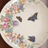 Piatti porcellana decorata e dipinti a mano