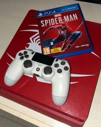 PS4 Slim Spider-Man Limited Edition + Gioco