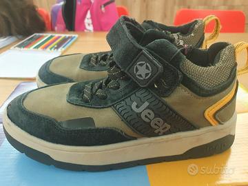 Scarpe trekking bimbo Jeep verde nero n. 31