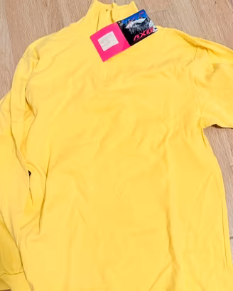 Dolcevita cotone con collo zip nuovo AXG
