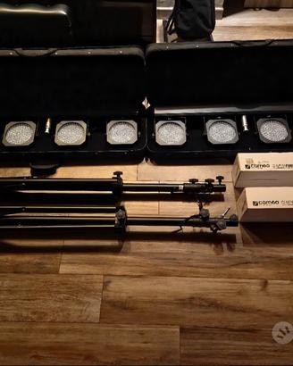 Kit Luci LED Cameo Multi PAR 2 Set Completi 