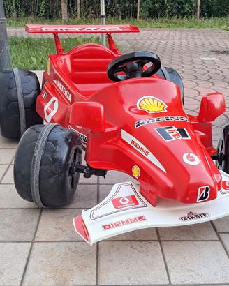 Biemme auto a pedali Ferrari Formula uno F 1 Italy