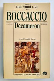 Decameron Boccaccio Newton Integrale Vintage 1995