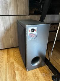 sound bar + subwoofer lg
