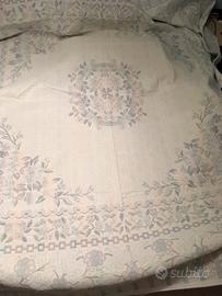 Copriletto matrimoniale misto seta