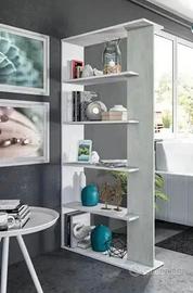 Libreria Moderna Bianca e  Cemento EXPO SEPARÈ