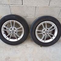 2 Cerchi in Lega Originali Mercedes 6,5x16 Classe