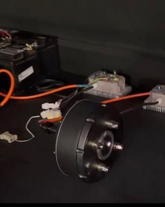 Coppia motori elettrici in-wheel 3Kw