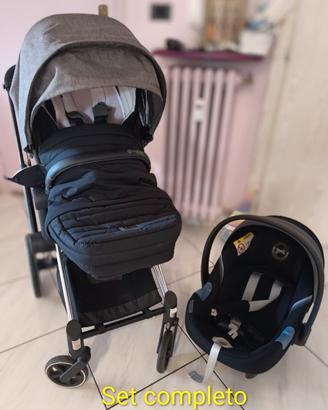 Set Completo Cybex Platinum Priam con Lite Cot + O
