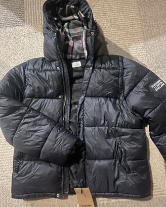 piumino nero uomo taglia L stile Burberry -nuovon