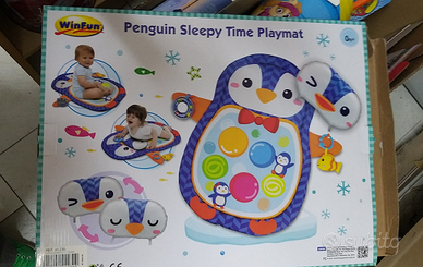 Tappeto cuscino con giochi per neonato