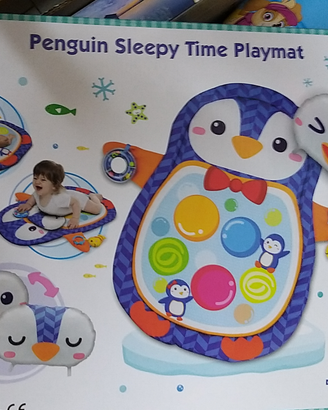 Tappeto cuscino con giochi per neonato