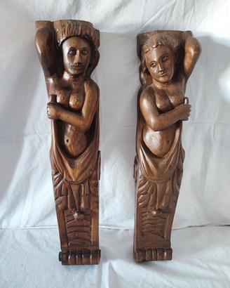 sculture in legno