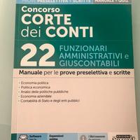 Libro per concorso alla corte dei conti