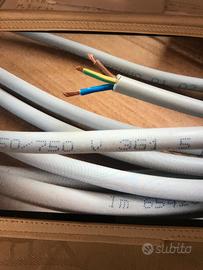 Cavi rame 3 x 1,5 pezzi di varie lunghezze