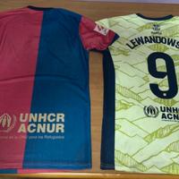 Tshirt maglie di calcio 2 del FC BARCELLONA