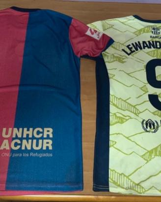 Tshirt maglie di calcio 2 del FC BARCELLONA