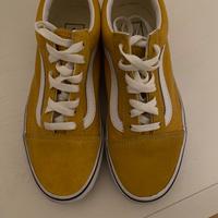 Snikers Vans scamosciate gialle