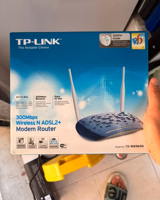 TP-Link TD-W8960N modem router ADSL2+ WiFi