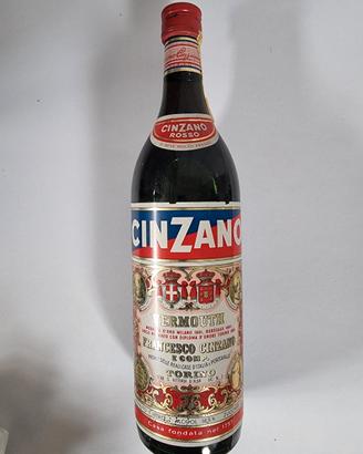 VERMOUTH CINZANO ROSSO d'EPOCA - VINTAGE