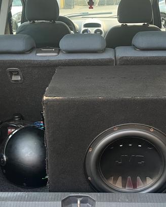 Subwoofer JVC CS-GW1200 30cm