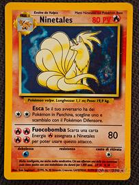 Ninetales 12/102 Holo set base originale 