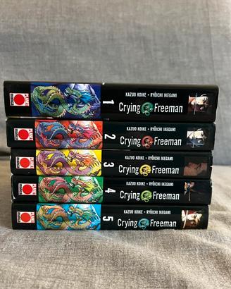 Crying Freeman completa 1-5 Planet Manga