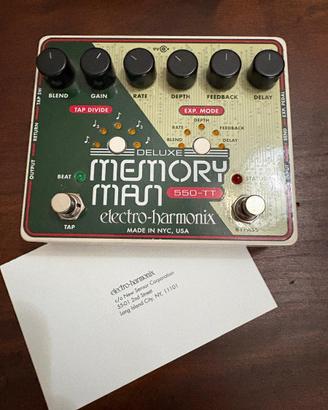 Pedale Electro-Harmonix Deluxe Memory Man 550-TT