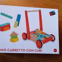 Carretto con cubi 