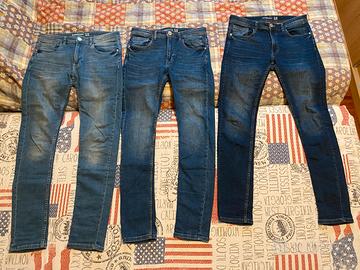 3 paia di jeans superskinny OVS  taglia 44