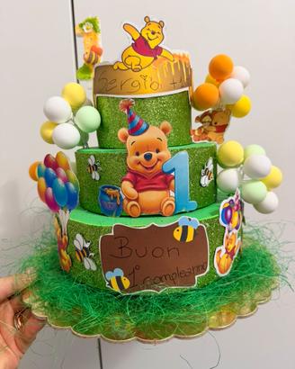Torta scenografica Winnie