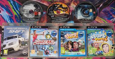 Lotto Giochi PS3 Mortal Kombat Tomb Raider Evil