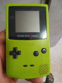 game boy color verde