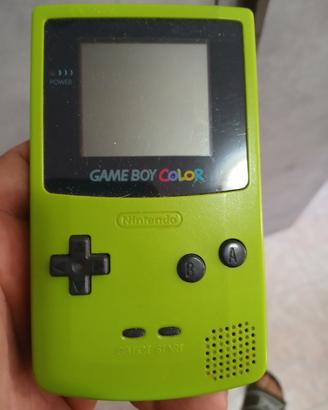game boy color verde