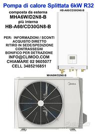 pompa di calore splittatta 