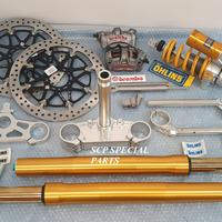 Ducati 748 996 998 allestimento moto ohlins brembo