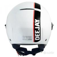 Casco CGM Deejay Bianco