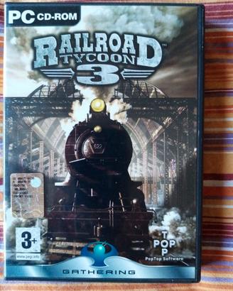 Videogioco railroad tycoon 3 per pc