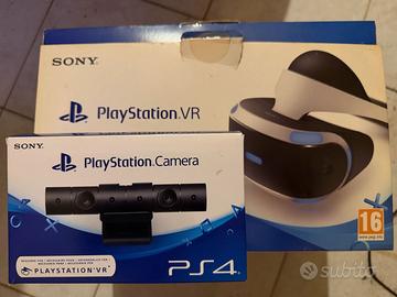 Psvr + 2 play move +play camera + 8 giochi+ fucile