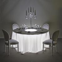 Tavolo per catering luminosi