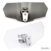 Deflettore paravento spoiler regolabile moto unive