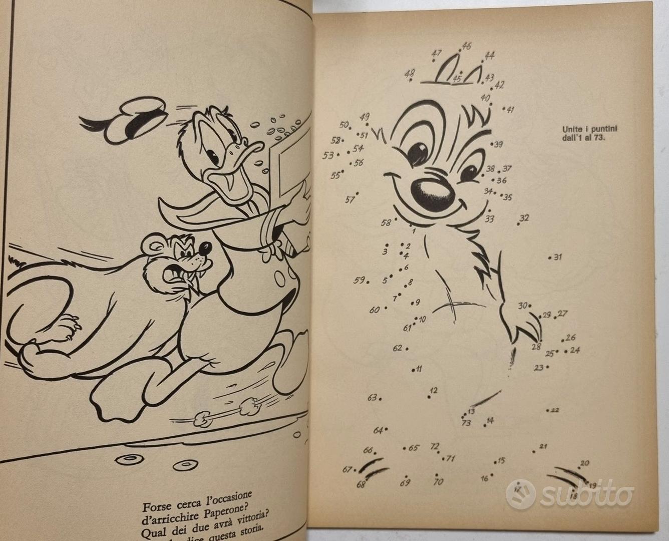 Walt Disney - Maxi Album da Colorare 1979 - Libri e Riviste In