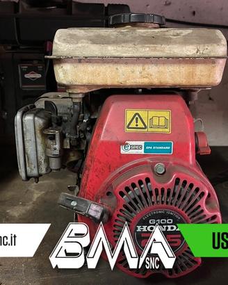 Motore Honda modello G100 albero per motopompa