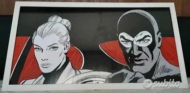 Poster Diabolik in quadro 