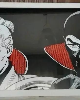 Poster Diabolik in quadro 