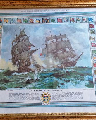 stampa Les Grandes Batailles Navales